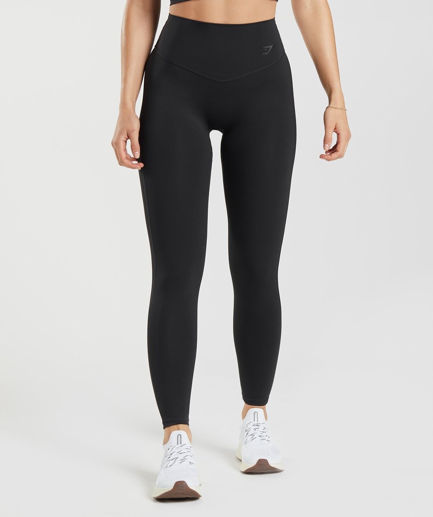 Black Women's Gymshark Elevate Leggings | USA-41638