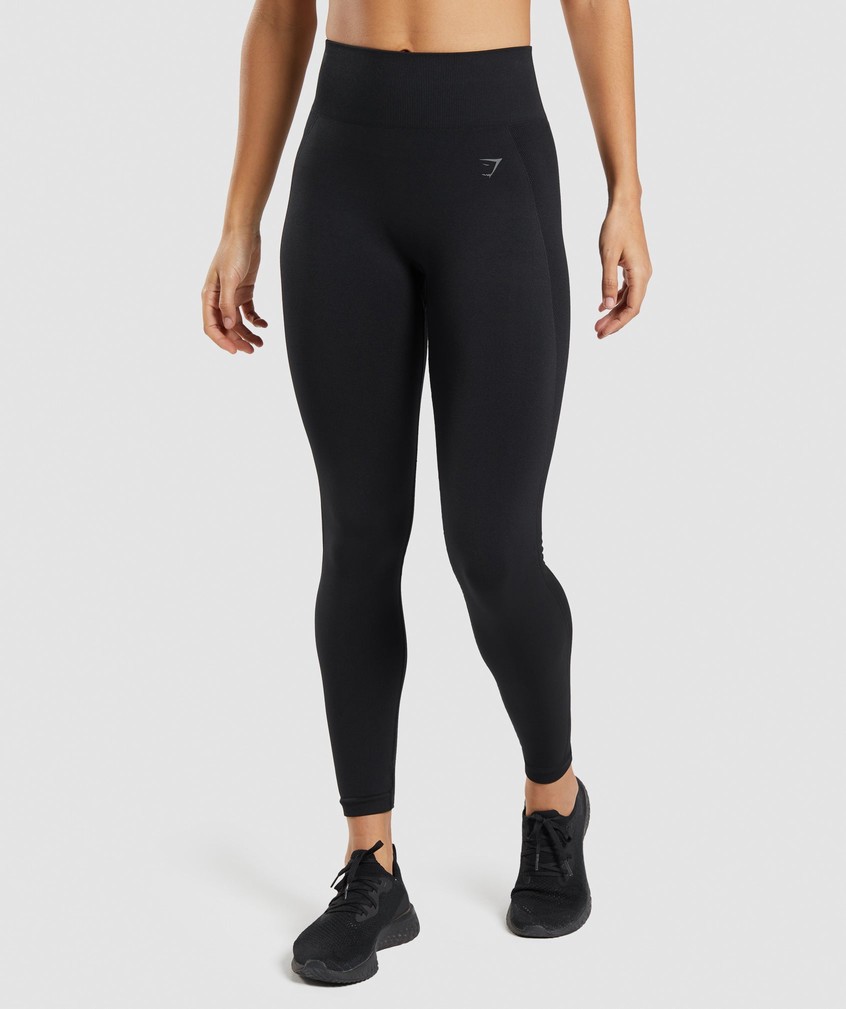 Black Women's Gymshark Flex High Waisted Leggings | USA-18769