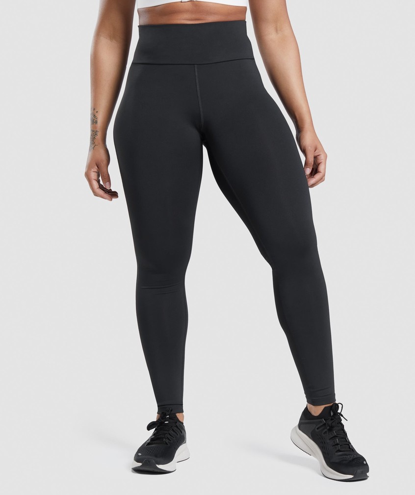 Black Women's Gymshark Speed Leggings | USA-93480