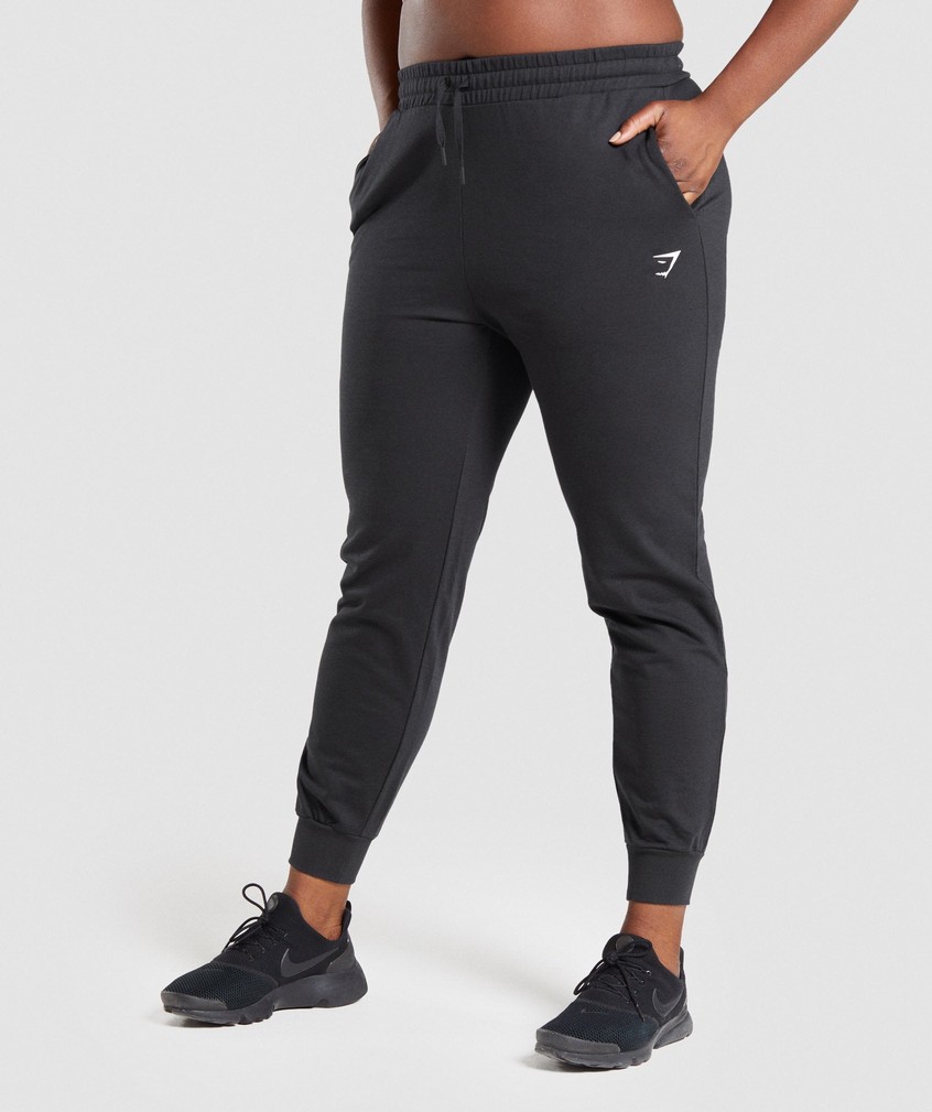 Black Women's Gymshark Training Joggers | USA-78609