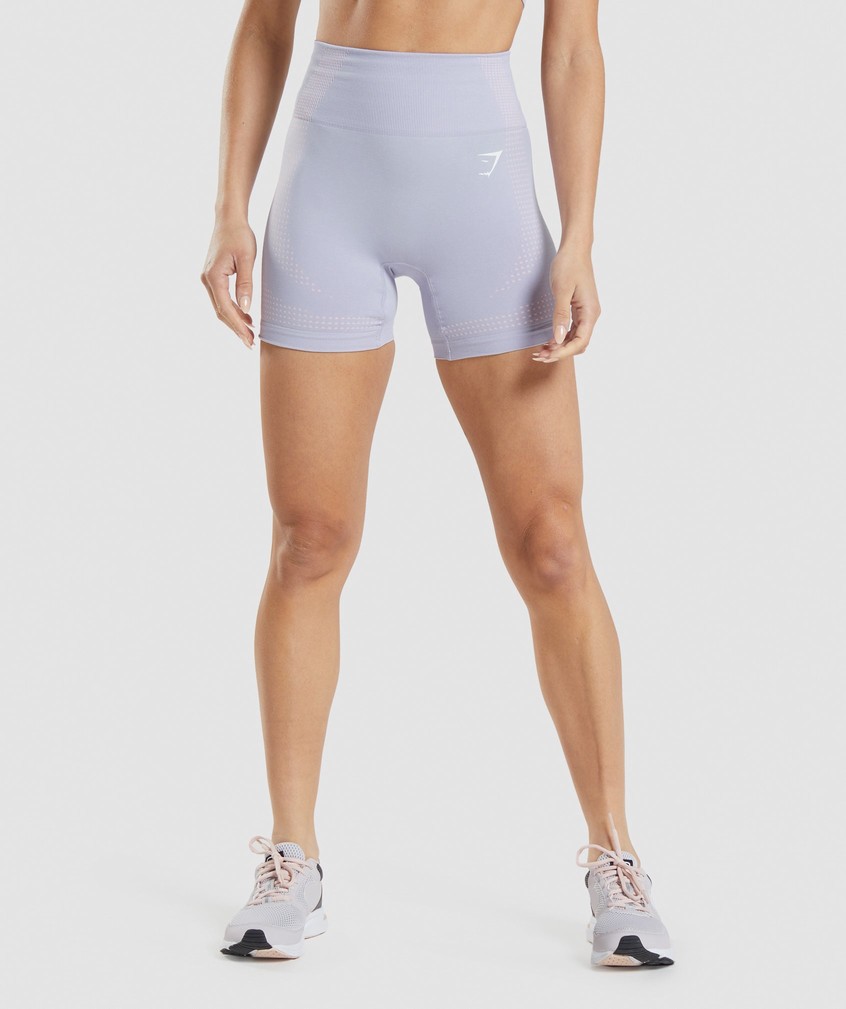 Blue Women's Gymshark Vital Seamless 2.0 Shorts | USA-70283