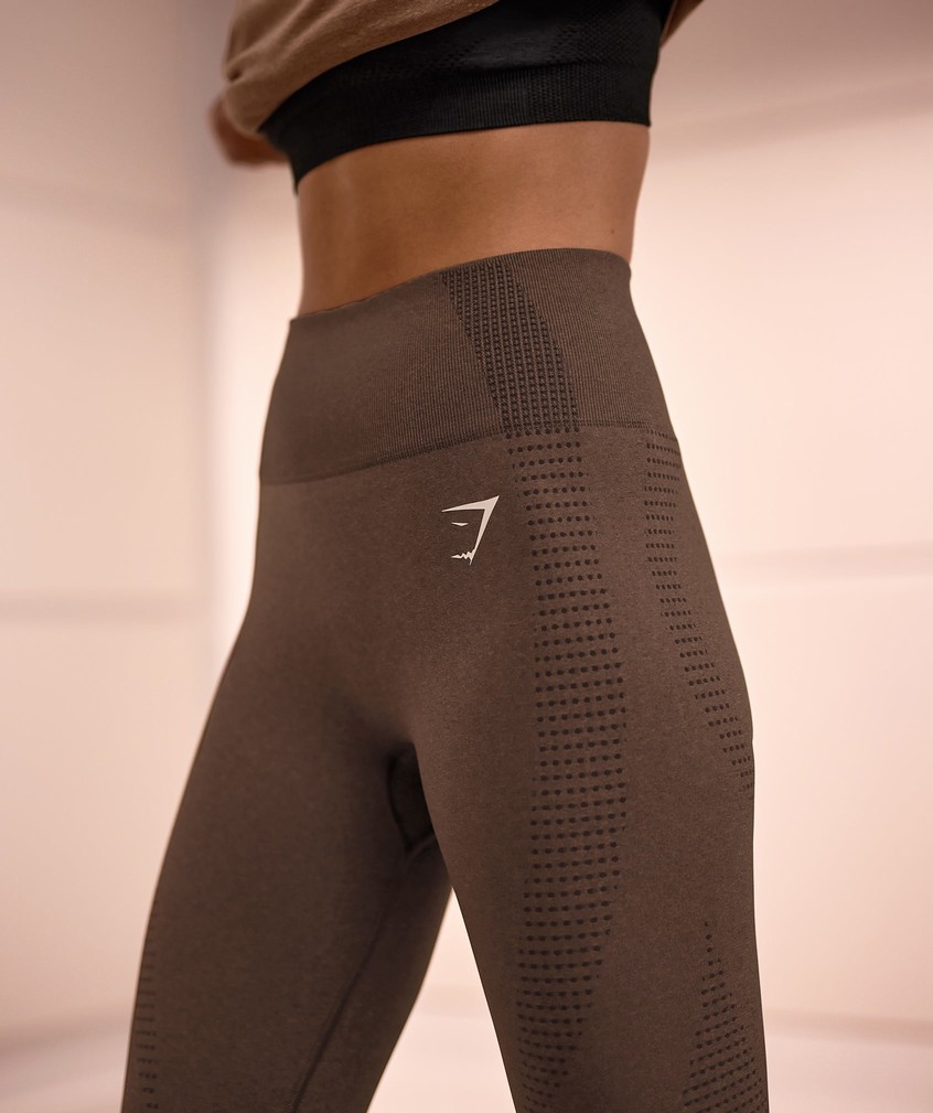 Brown Women's Gymshark Vital Seamless 2.0 Leggings | USA-45207