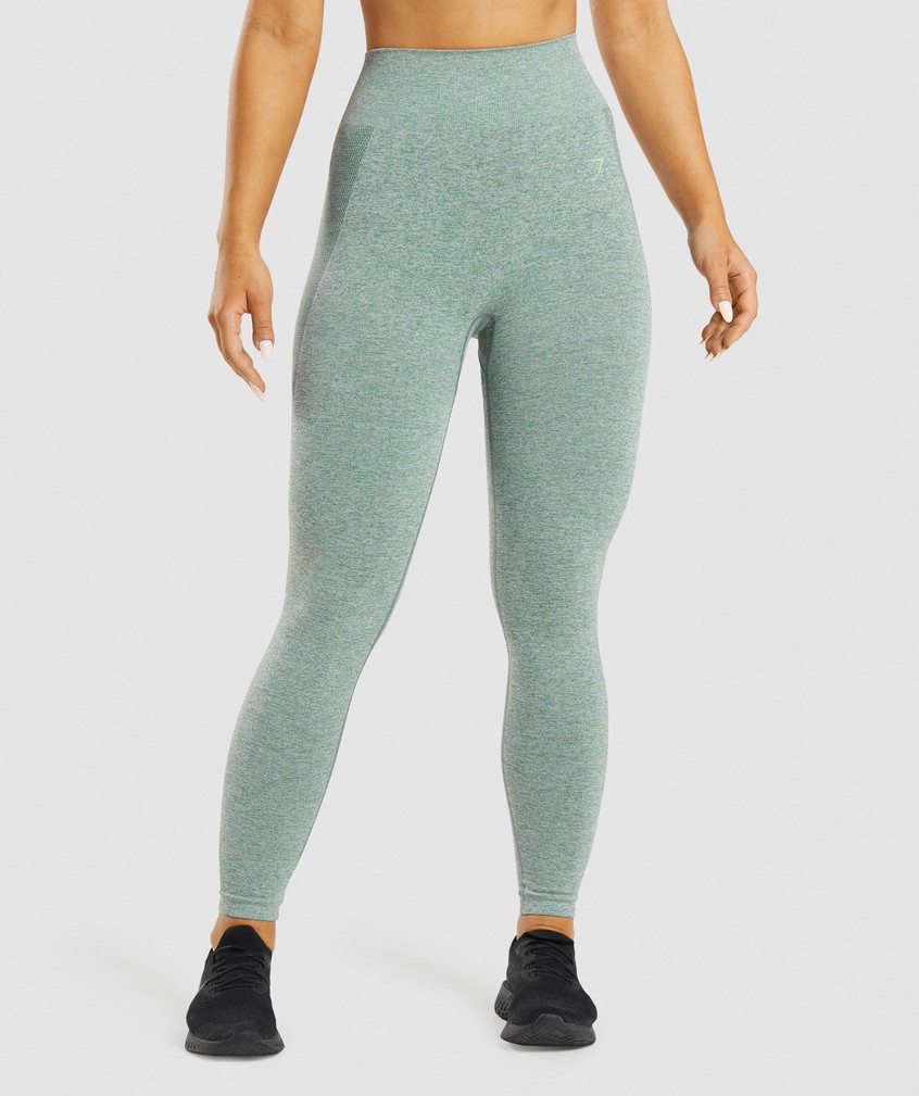 Green Women's Gymshark Flex High Waisted Leggings | USA-79120