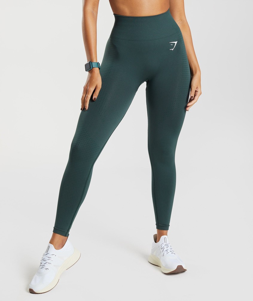 Green Women's Gymshark Vital Seamless 2.0 Leggings | USA-49625