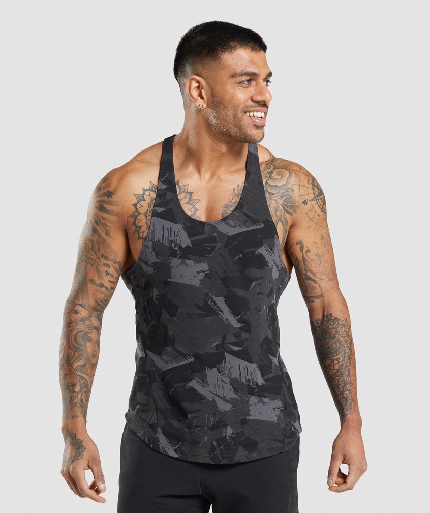 Grey Men's Gymshark Bold Stringer | USA-95376