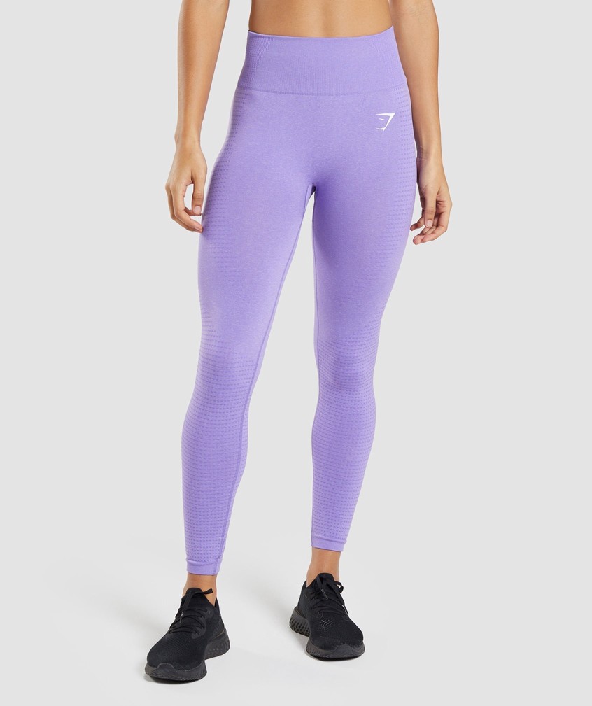 Light Purple Women's Gymshark Vital Seamless 2.0 Leggings | USA-72169