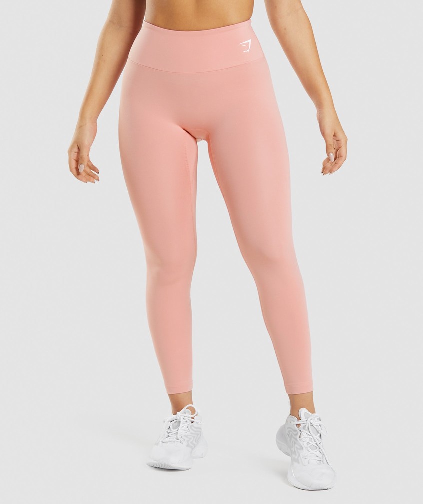 Pink Women's Gymshark Training Leggings | USA-20697