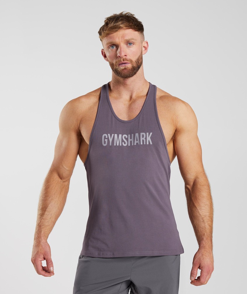 Purple Men's Gymshark Apollo Stringer | USA-90275