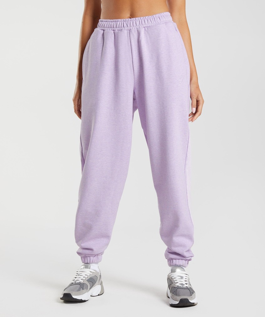 Purple Women's Gymshark Rest Day Sweats Joggers | USA-35704