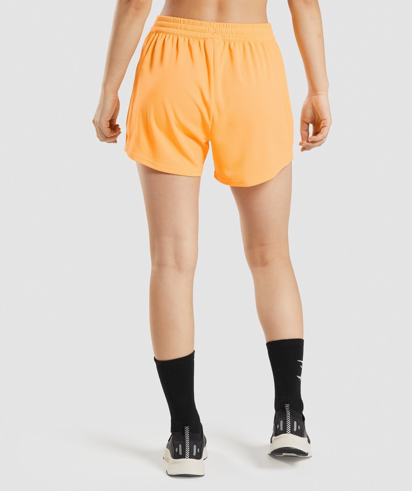 Apricot Orange Women's Gymshark Sport Loose Shorts | USA-42016