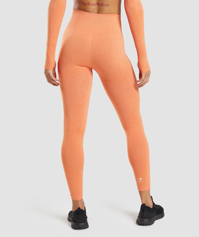 Apricot Orange Women's Gymshark Vital Seamless 2.0 Leggings | USA-72486