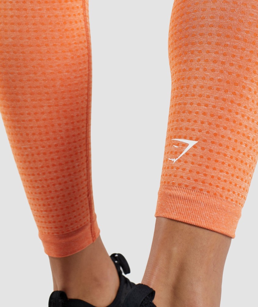 Apricot Orange Women's Gymshark Vital Seamless 2.0 Leggings | USA-72486