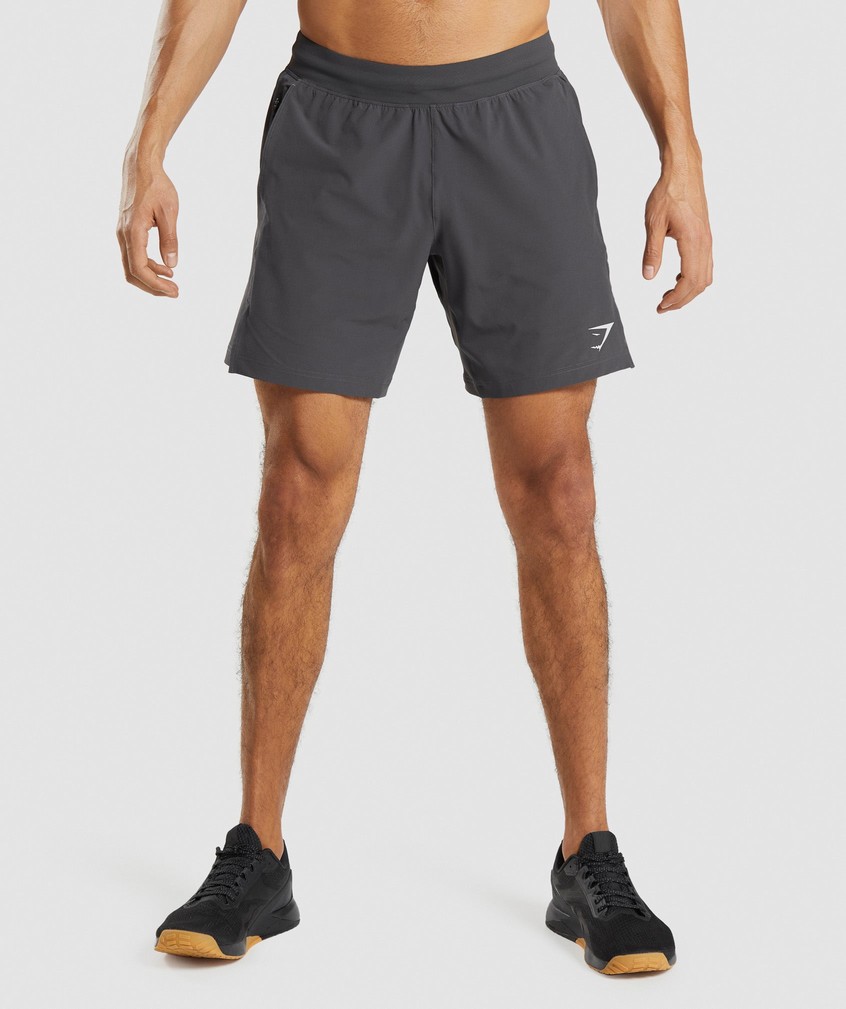 Black Grey Men's Gymshark Apex 8