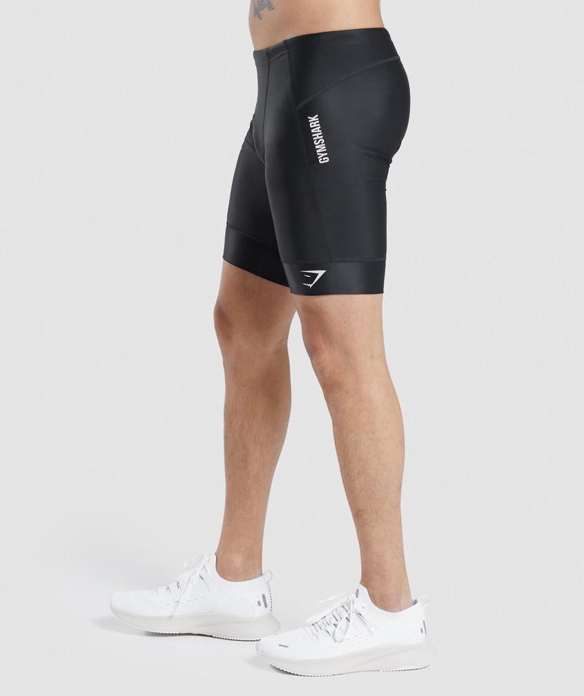 Black Men's Gymshark Apex Multi Shorts | USA-50693