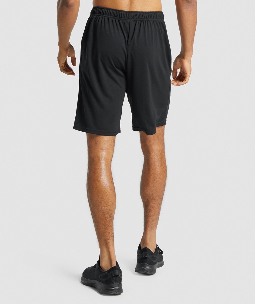 Black Men's Gymshark Arrival Knitted Shorts | USA-74912