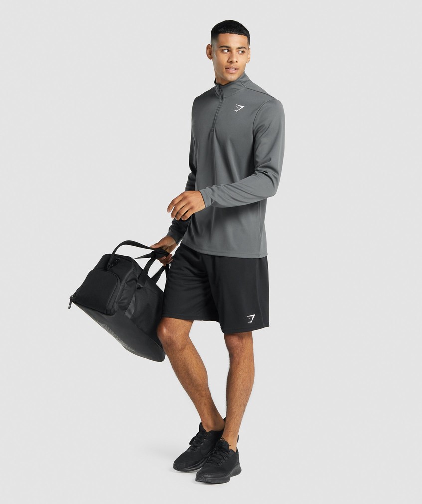 Black Men's Gymshark Arrival Knitted Shorts | USA-74912