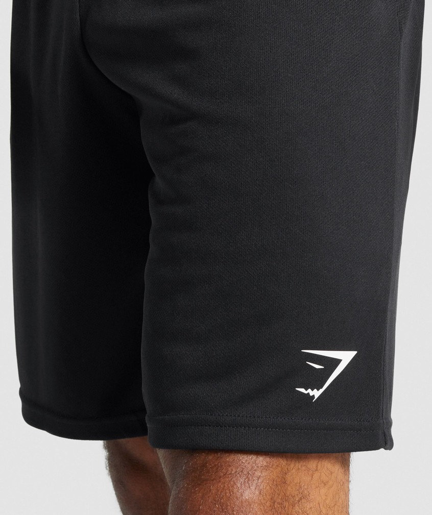 Black Men's Gymshark Arrival Knitted Shorts | USA-74912