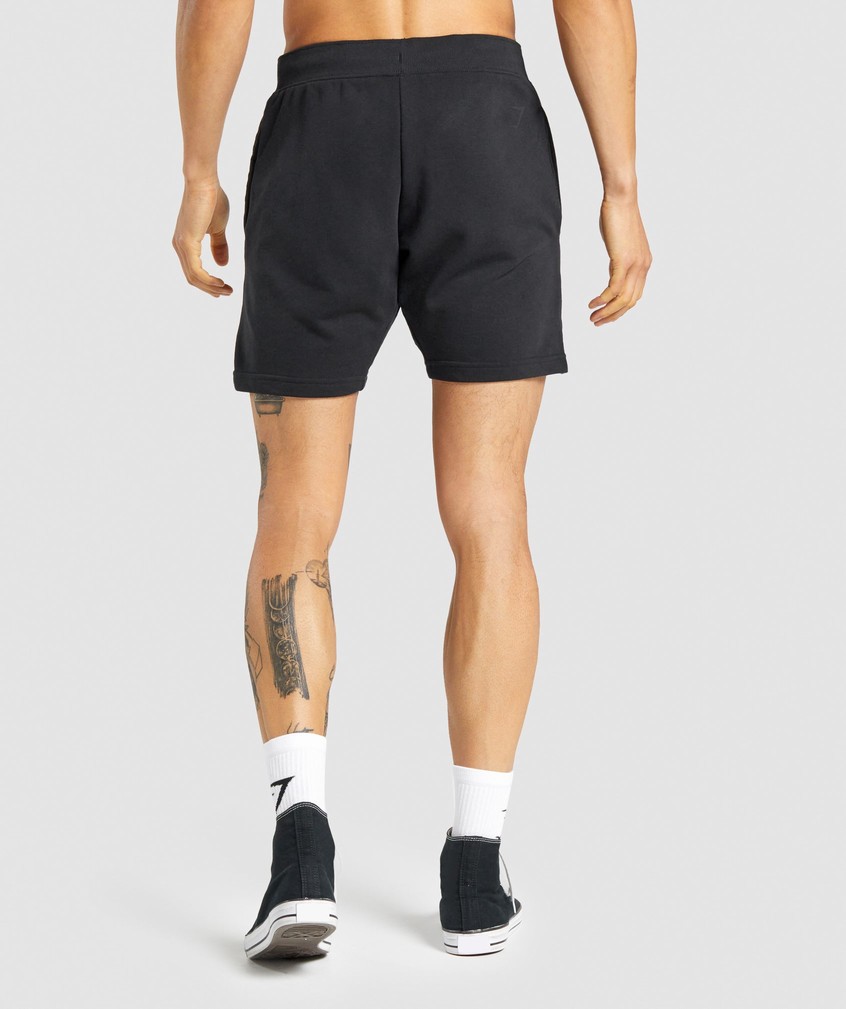 Black Men's Gymshark Bold Shorts | USA-78916