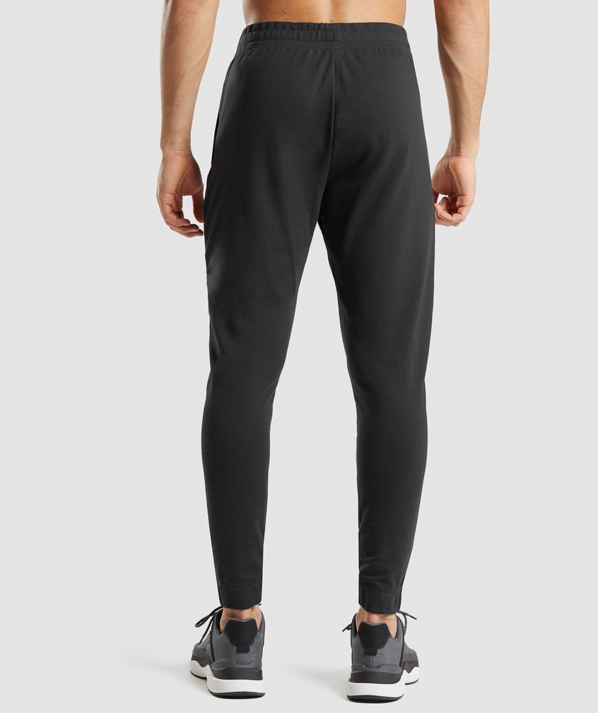 Black Men's Gymshark Critical 2.0 Joggers | USA-30695