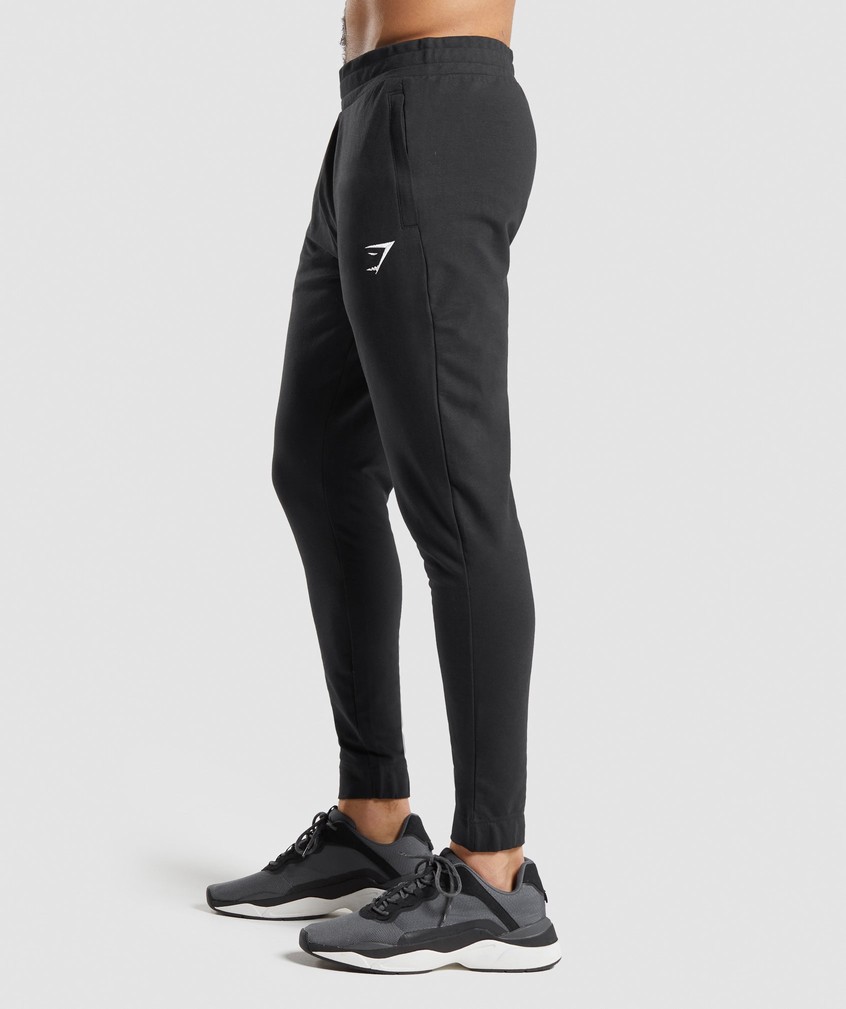 Black Men's Gymshark Critical 2.0 Joggers | USA-30695