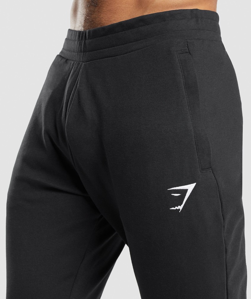 Black Men's Gymshark Critical 2.0 Joggers | USA-30695