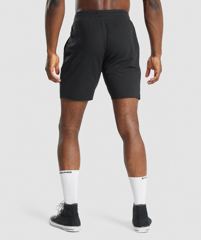 Black Men's Gymshark Critical Shorts | USA-41263