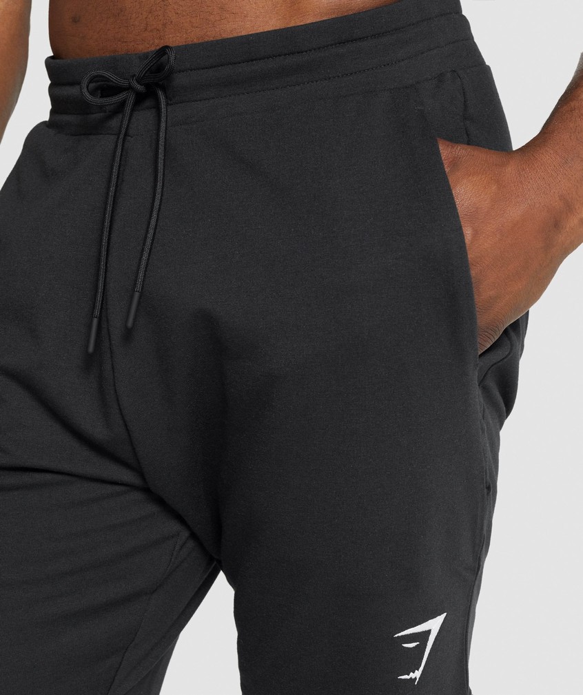 Black Men's Gymshark Critical Shorts | USA-41263