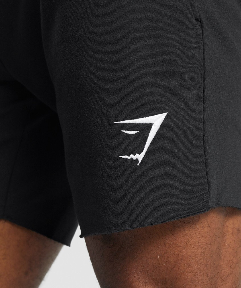 Black Men's Gymshark Critical Shorts | USA-41263