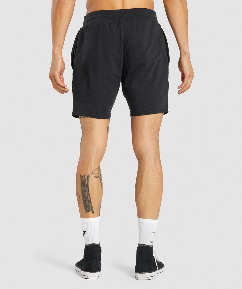 Black Men's Gymshark Essential 7