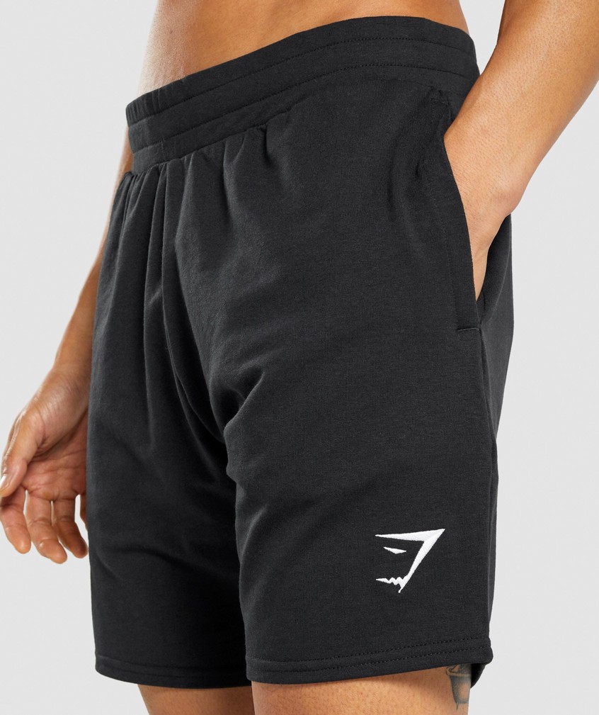 Black Men's Gymshark Essential 7