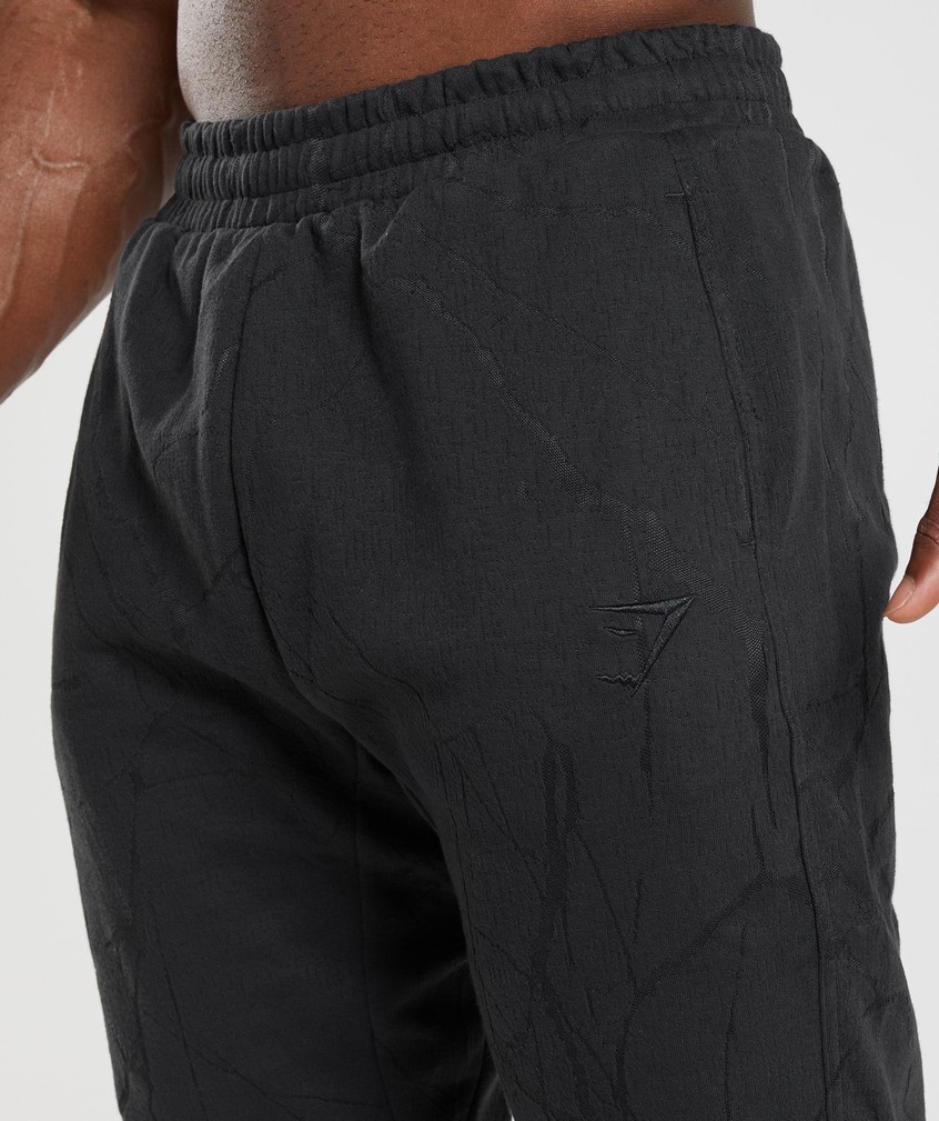 Black Men's Gymshark Power Joggers | USA-93562