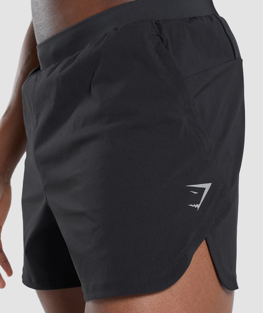 Black Men's Gymshark Speed Evolve 5