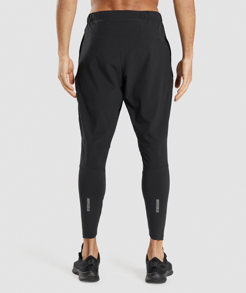 Black Men's Gymshark Speed Joggers | USA-48932