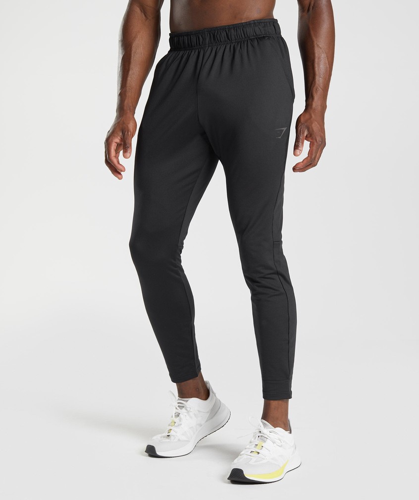 Black Men\'s Gymshark Sport Joggers | USA-15723