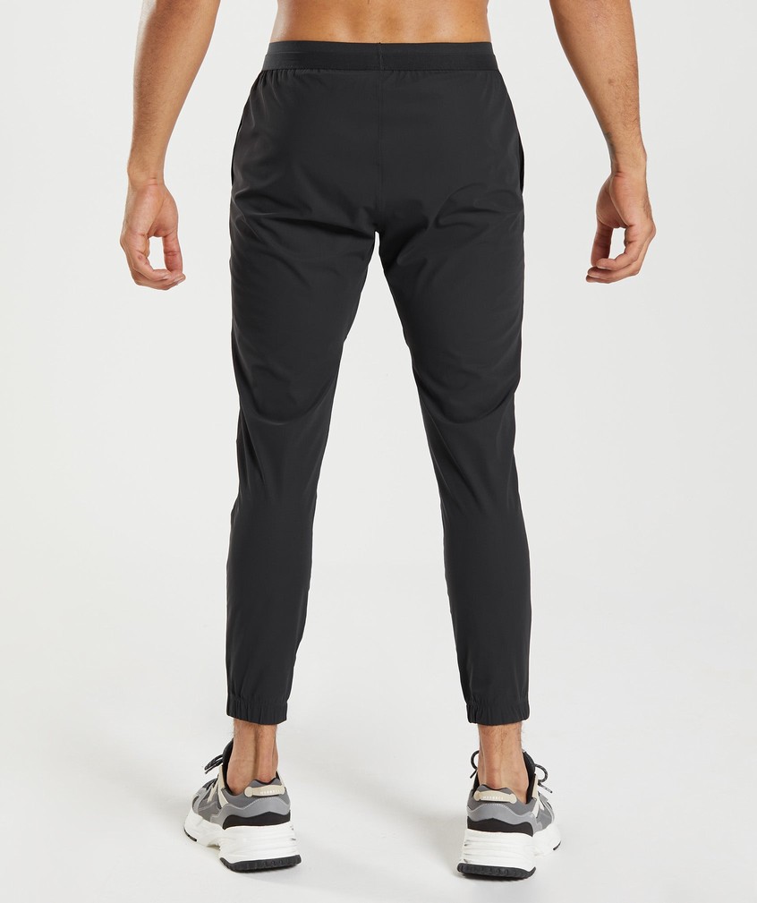 Black Men's Gymshark Studio Joggers | USA-12980