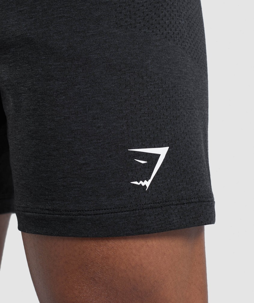 Black Men's Gymshark Vital Light Shorts | USA-10894