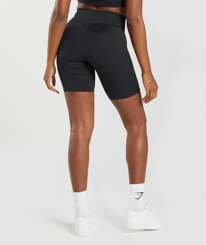 Black Women's Gymshark Elevate Cycling Shorts | USA-45872