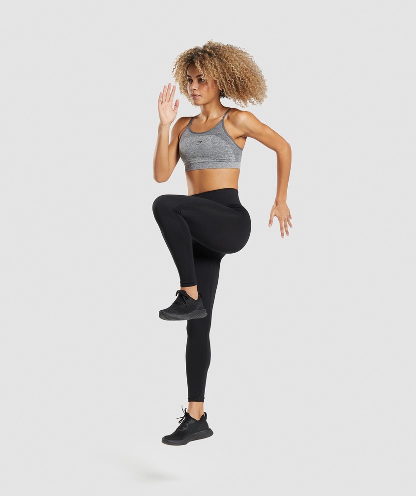 Black Women's Gymshark Flex High Waisted Leggings | USA-18769