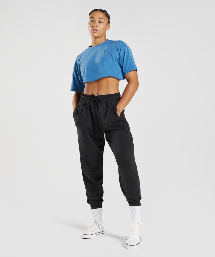 Black Women's Gymshark GS Power Joggers | USA-74532