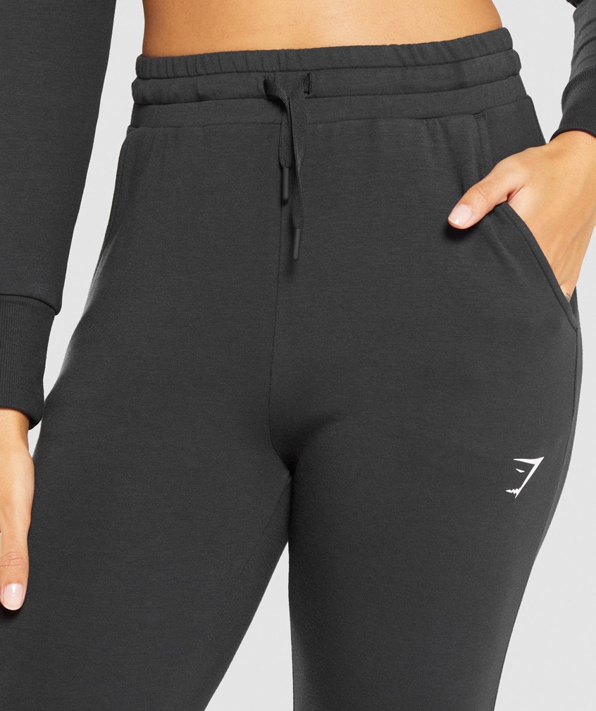 Black Women's Gymshark Pippa Training Joggers | USA-03914