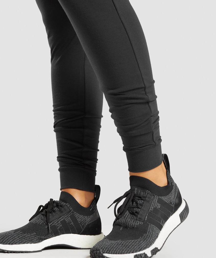 Black Women's Gymshark Pippa Training Joggers | USA-03914