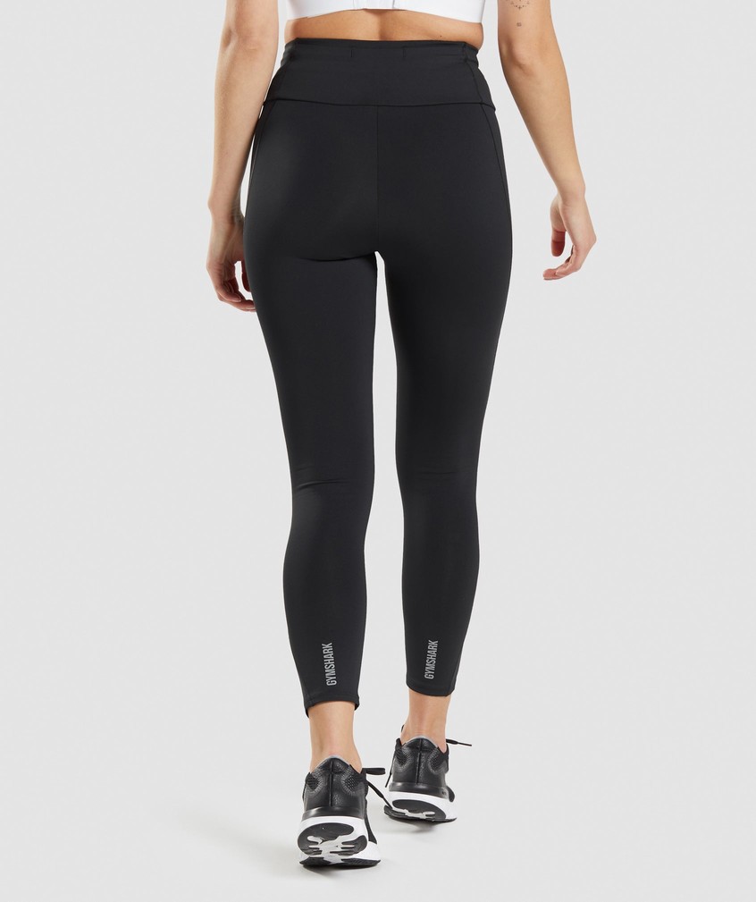 Black Women's Gymshark Speed Leggings | USA-02316