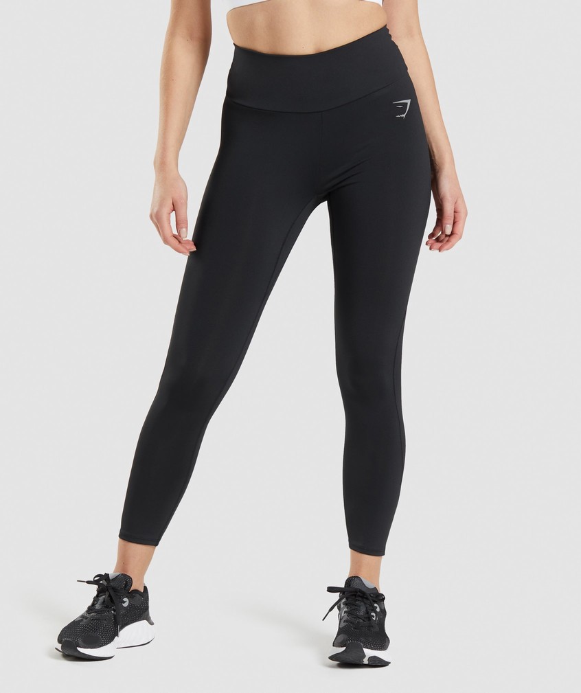 Black Women\'s Gymshark Speed Leggings | USA-02316