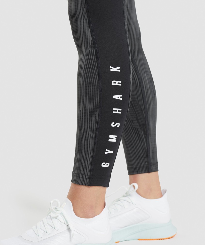 Black Women's Gymshark Sport Leggings | USA-41396