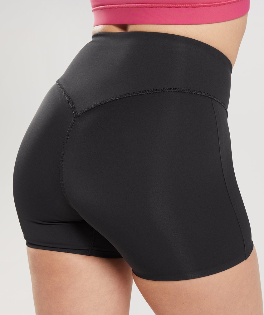 Black Women's Gymshark Studio Shorts | USA-25193