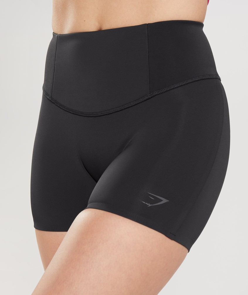 Black Women's Gymshark Studio Shorts | USA-25193