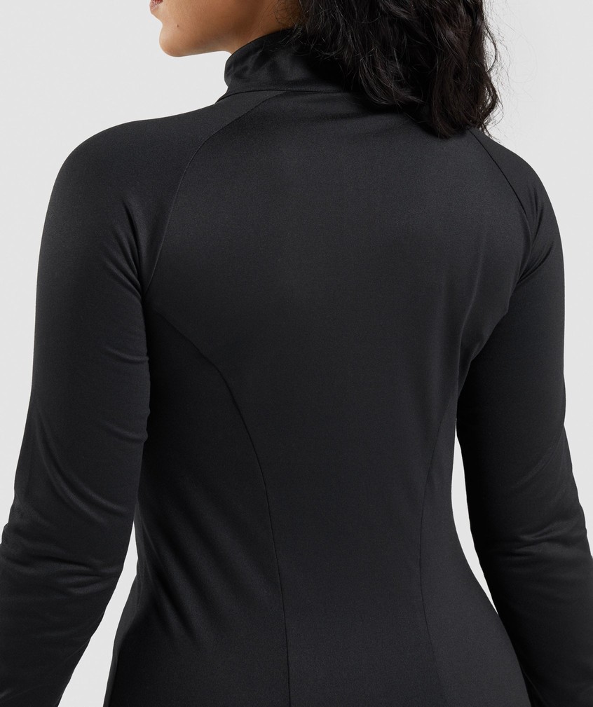 Black Women's Gymshark Training Jackets | USA-51698