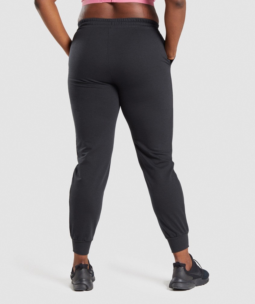 Black Women's Gymshark Training Joggers | USA-78609