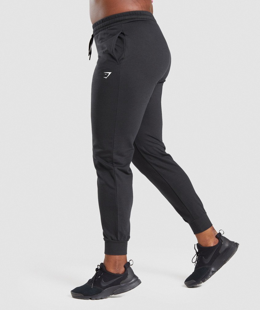 Black Women's Gymshark Training Joggers | USA-78609