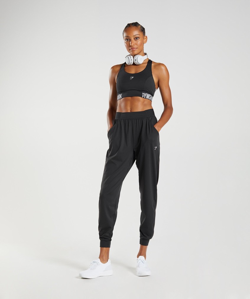 Black Women's Gymshark Training Performance Joggers | USA-64932